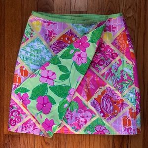 Reversible Wrap Skirt